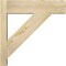 Ekena Millwork Traditional Block Rough Sawn Outlooker, Douglas Fir, 6"W x 20"D x 20"H OUT06X20X20TRA05RDF - alternate 3
